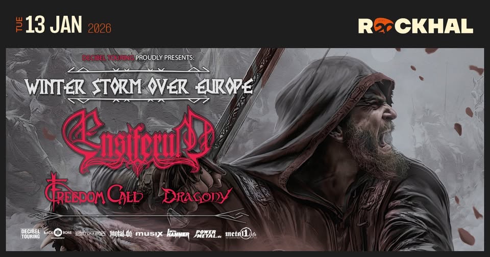 ENSIFERUM, FREEDOM CALL & DRAGONY • Rockhal, Luxembourg
