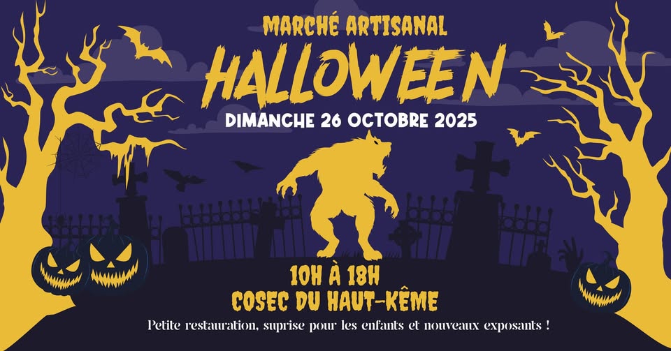 Marché artisanal d'Halloween de Florange