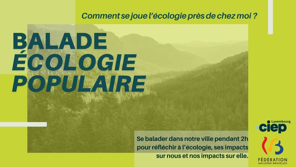 Débat-lade écologie populaire à Arlon