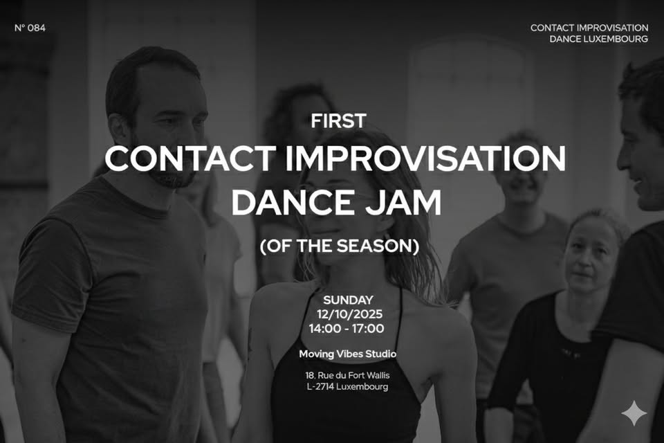 First Contact Improvisation Dance Jam of The Season
