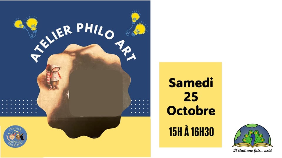 Atelier Philo-Art pour enfants (6+) en français animé par Awa