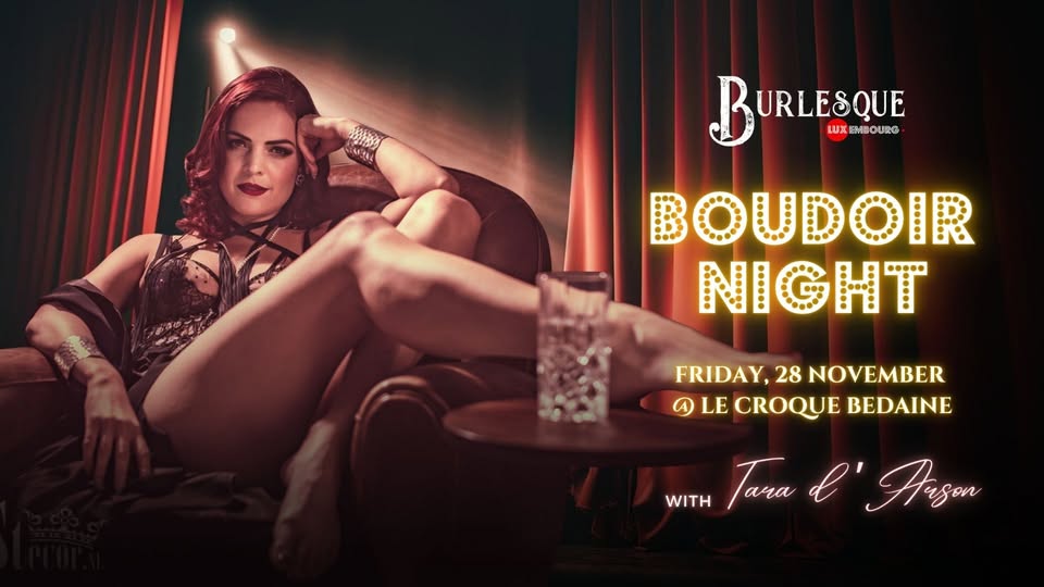 Boudoir Night with Tara d'Arson - A Prelude to the Blue Moustached Ball
