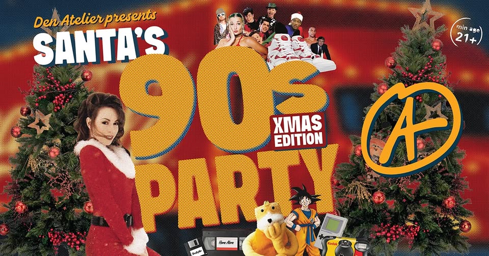 Fête des années 90 - Édition Noël à Luxembourg