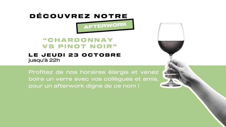 Afterwork - Chardonnay vs Pinot Noir