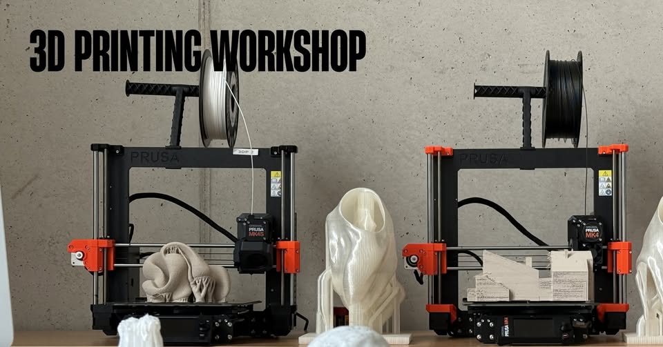 Atelier d'impression 3D avec Pit Molling
