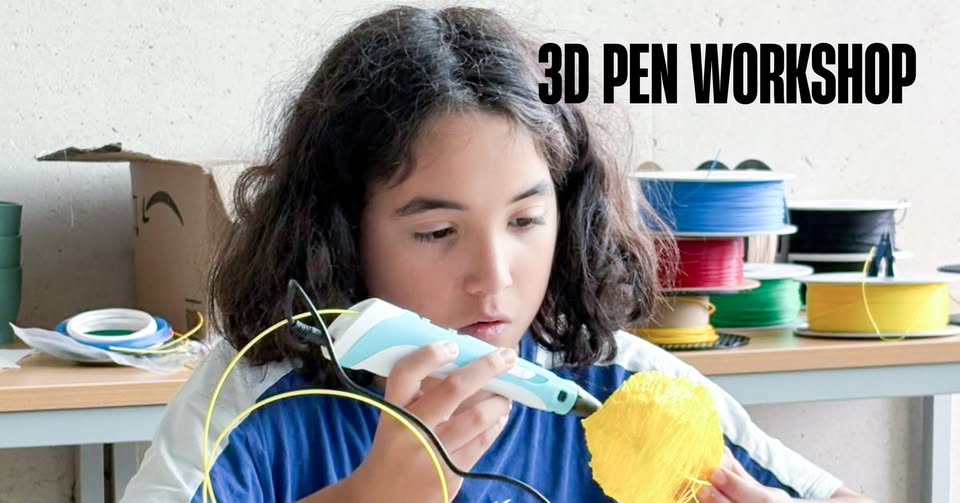 Atelier de stylos 3D avec Joan Dondelinger