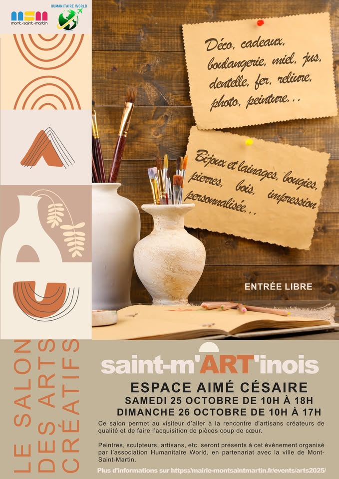 Saint M'ARTinois - Salon des arts créatifs