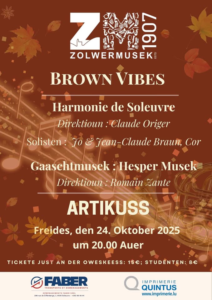 Brown Vibes - Faarwe Concert