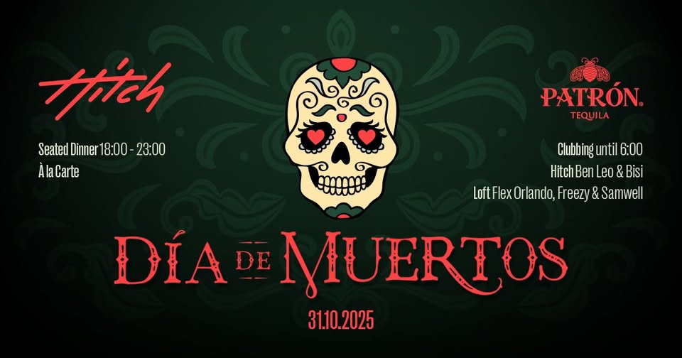 Día de Muertos Hitch x Patrón Tequila