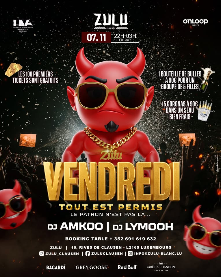 Friday Anything Goes ● Zulu Clausen ● 07/11/2025