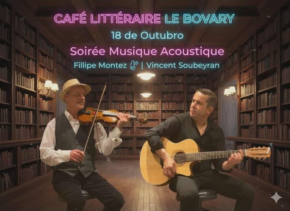 Acoustic Music Evening - Fillipe Montez & Vincent Soubeyran