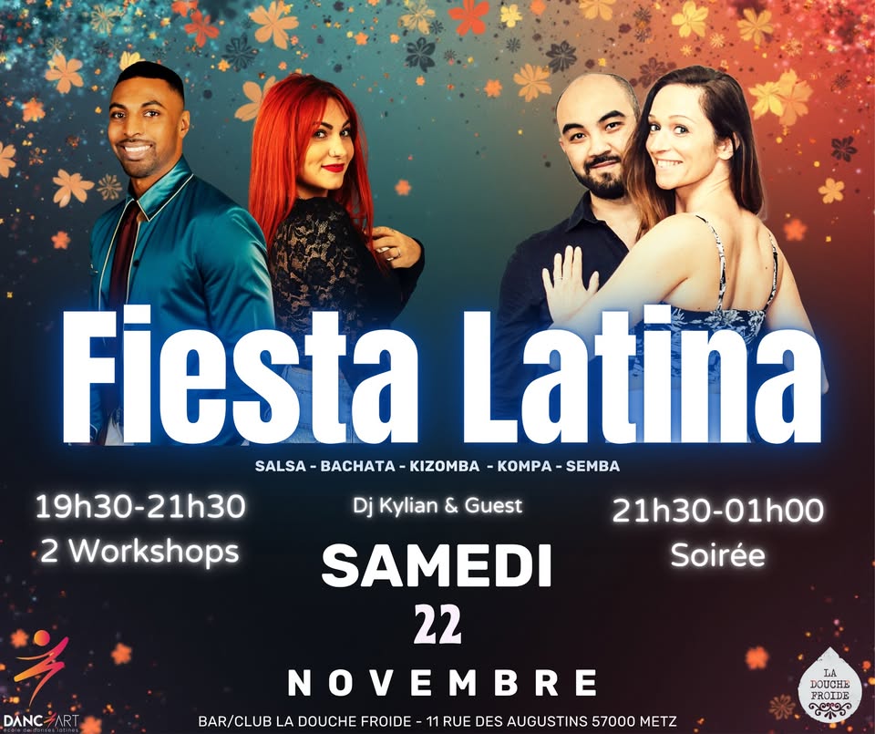Soirée Fiesta Latina à la Douche Froide
