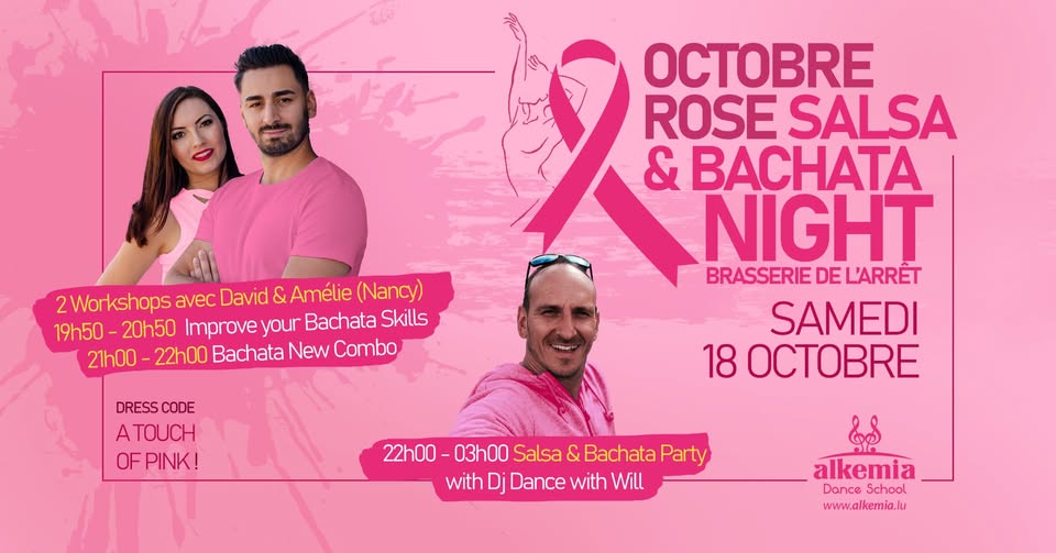 Soirée Smooth Salsa & Bachata - Spéciale Octobre Rose