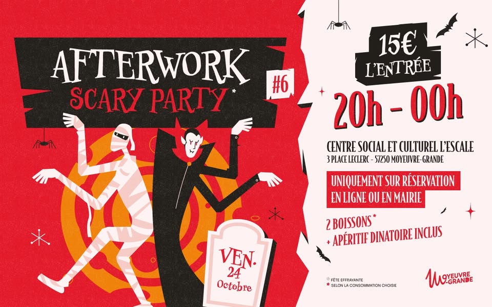 Afterwork #6 : Soirée effrayante