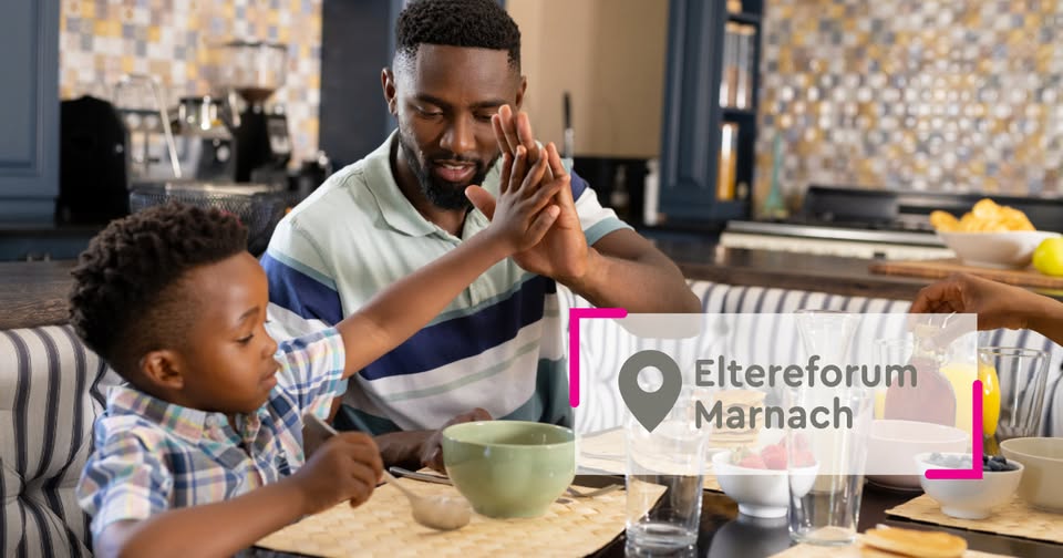 Petit-déjeuner pour pères et enfants