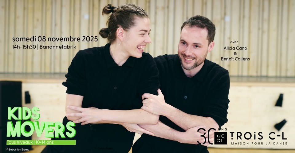 Kids Movers avec Alicia Cano et Benoît Callens