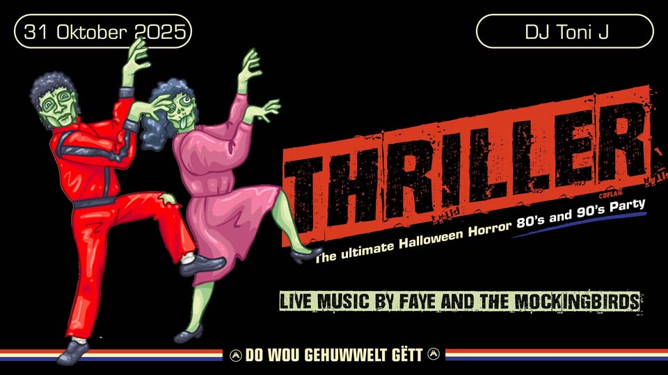 Thriller: The Ultimate Halloween Horror 80s & 90s Party