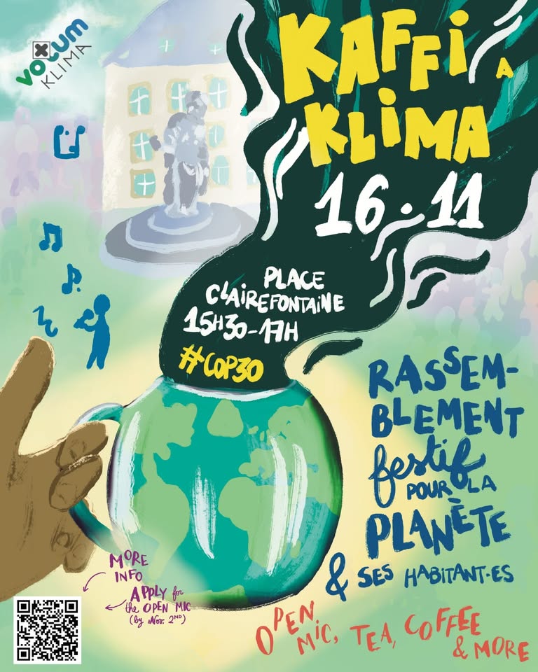 Kaffi & Klima: open mic for the planet #COP30