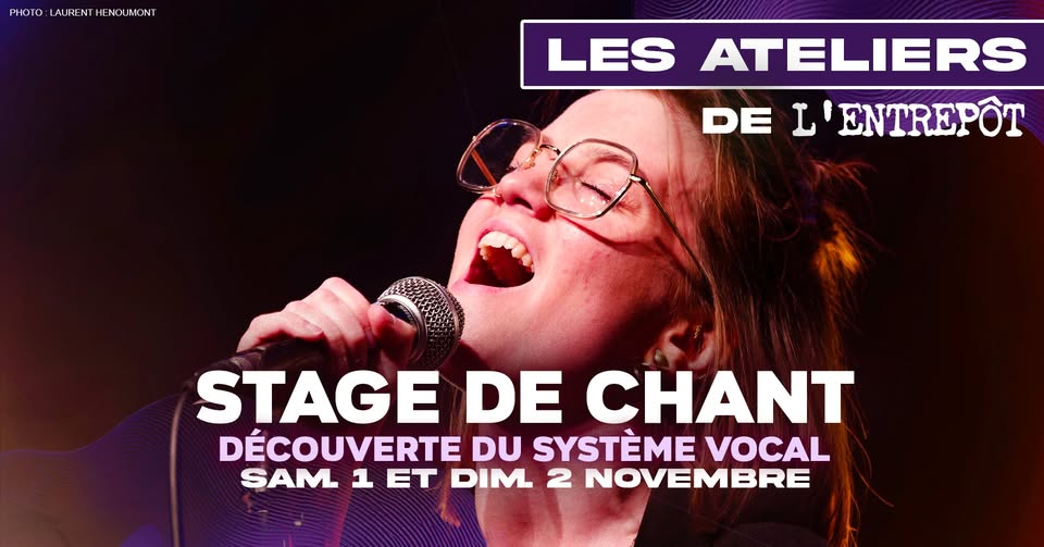 Singing - Autumn Workshop 2025 at Les Ateliers de L'Entrepôt