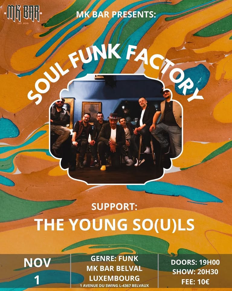 Soul Funk Factory & The Young So(u)ls - Spectacle Live Funk