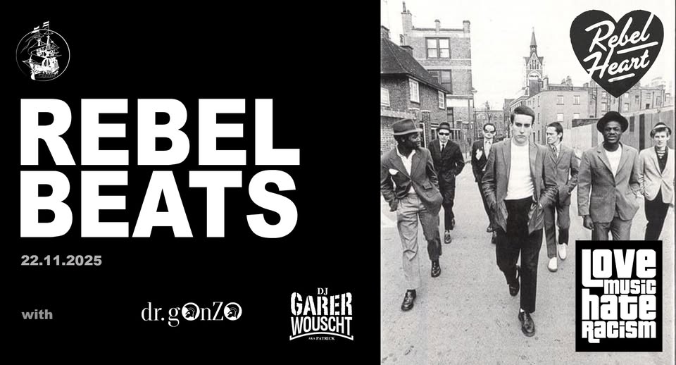 REBEL BEATS - avec Dr. Gonzo et DJ Garer Wouscht alias Patrick