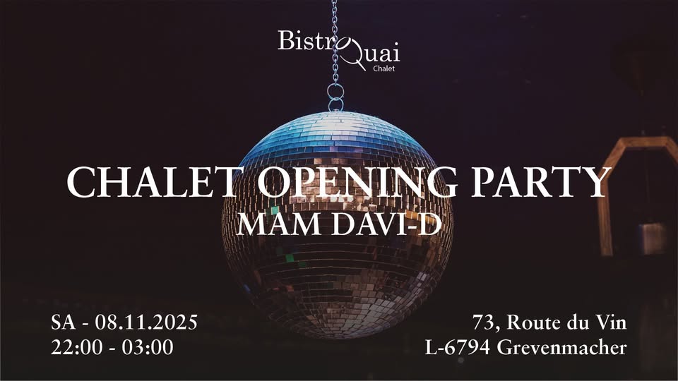 Inauguration du Quai Chalet avec Davi-D