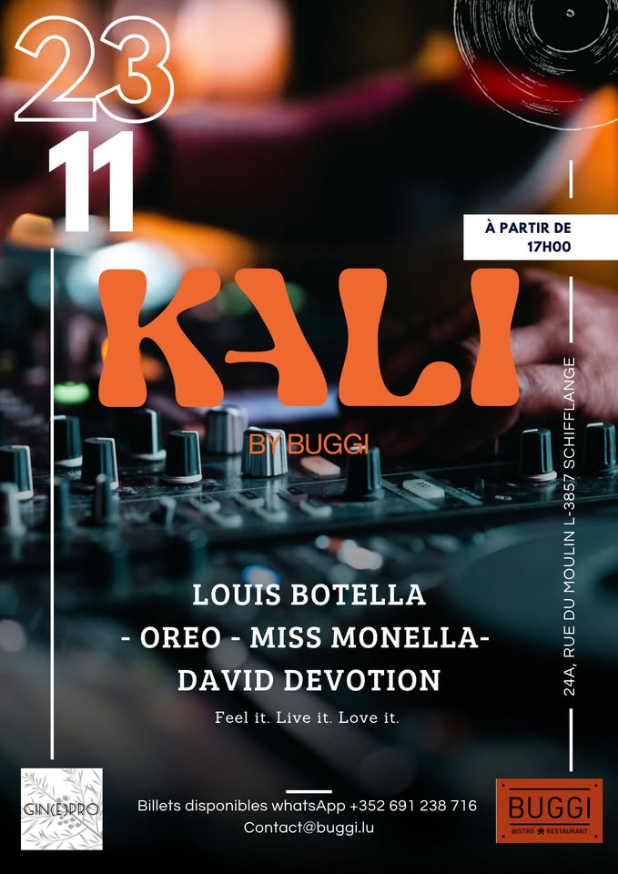 Kali Is Back — Réservez la date