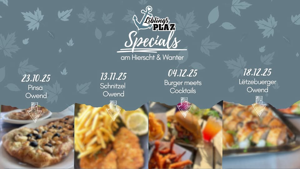 Spécialités luxembourgeoises avec buffet