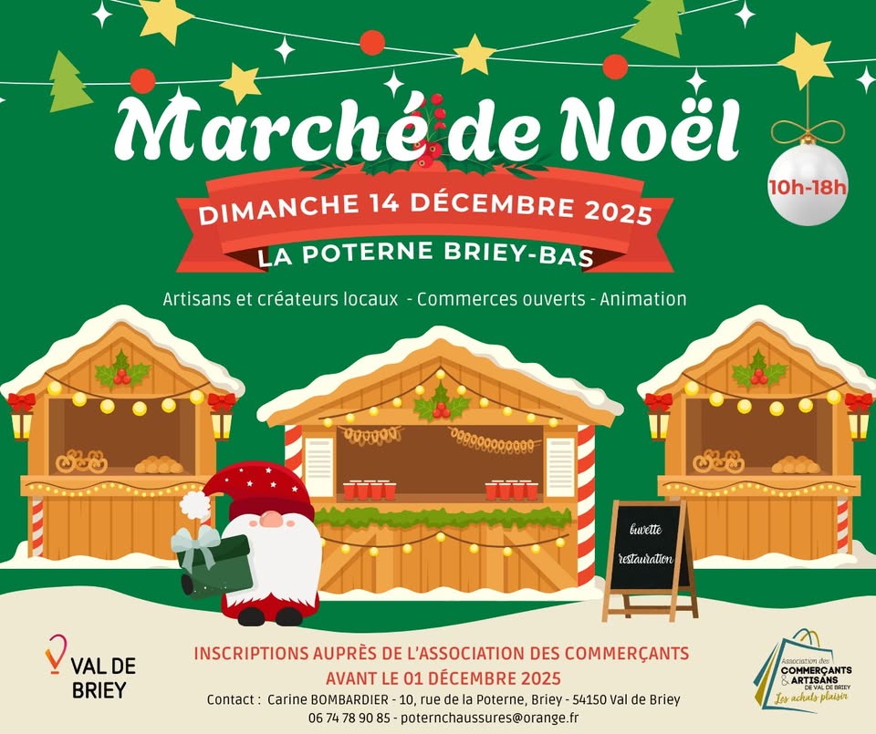 Marché de Noël de la Poterne - Briey-Bas
