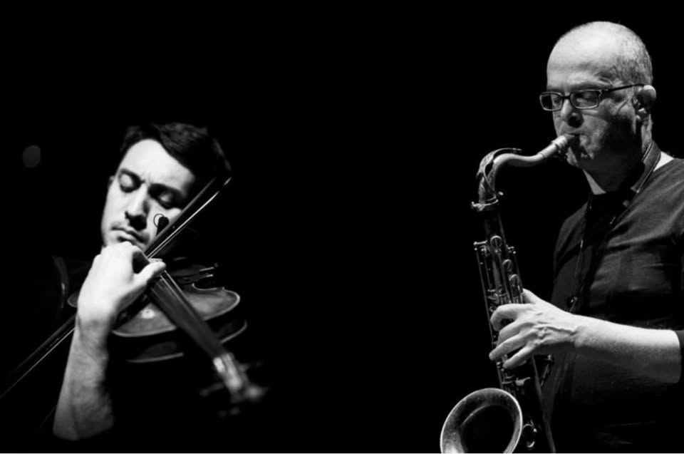 Bertrand Denzler Franz Loriot - Improvised Music and Political Questions - Concert and Discussion