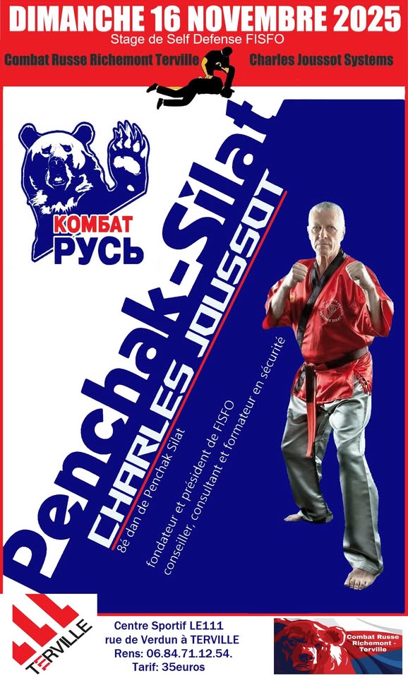 Penchak-Silat Workshop Led by Charles JOUSSOT