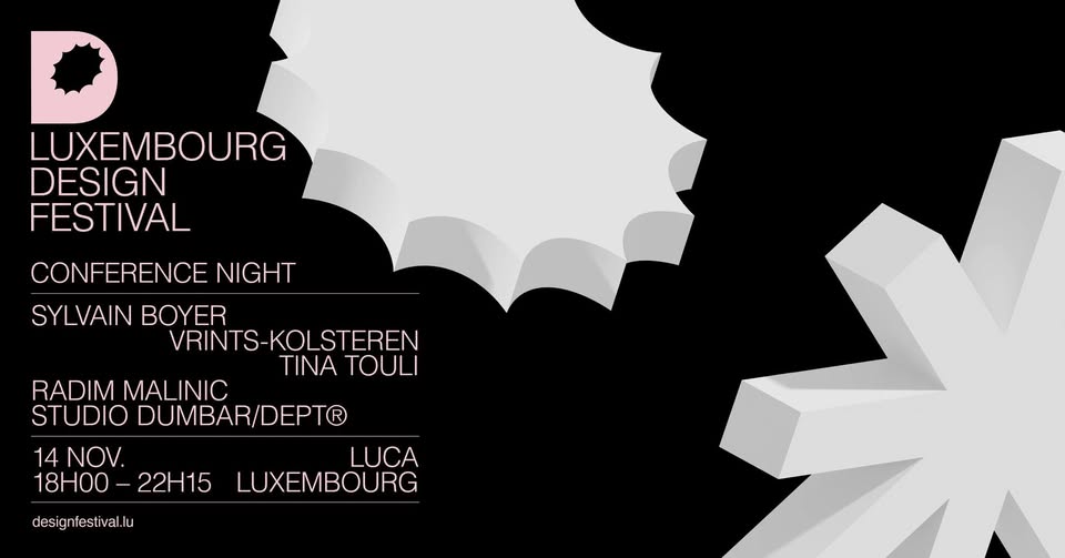 Nuit de Conférence par Design Luxembourg