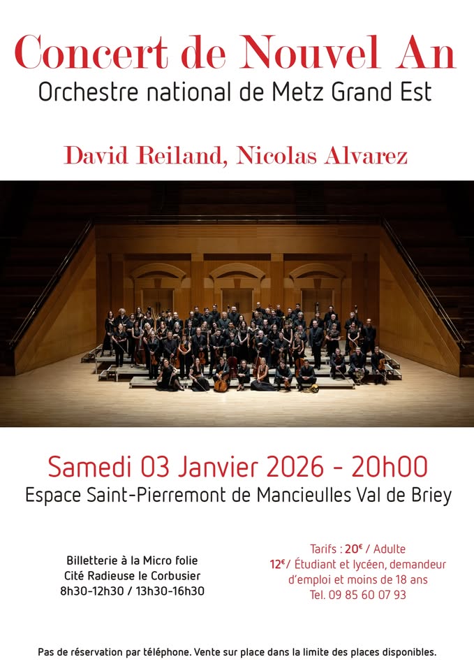 Concert du Nouvel An - Orchestre National de Metz Grand Est