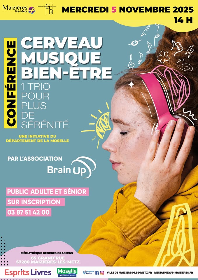 Conference The Brain, Music, and Well-being: A Trio for Greater Serenity