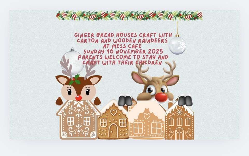 Craft Workshop: Gingerbread Cardboard Houses and Wooden Reindeers for Children
