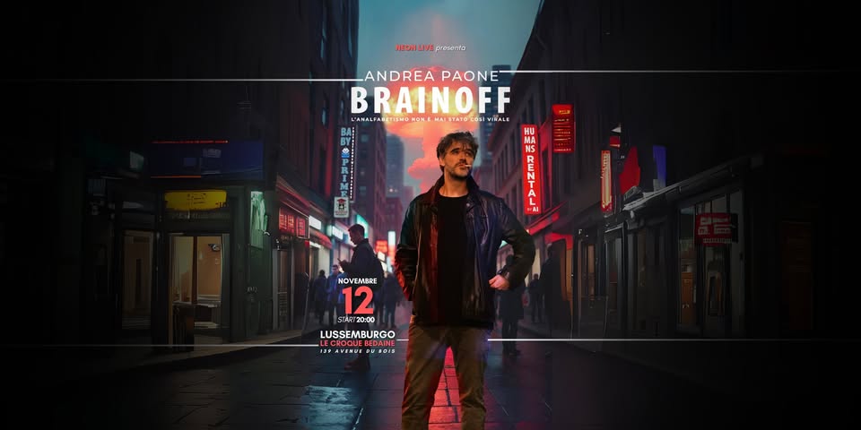 Brain Off | Italian Comedy Show by Andrea Paone