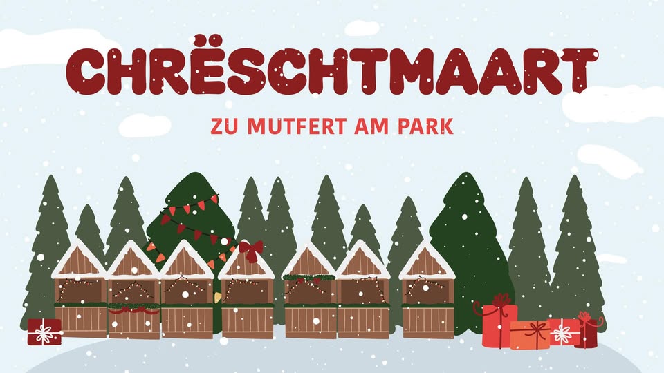 Marché de Noël à Mutfert dans le parc | Commune de Contern