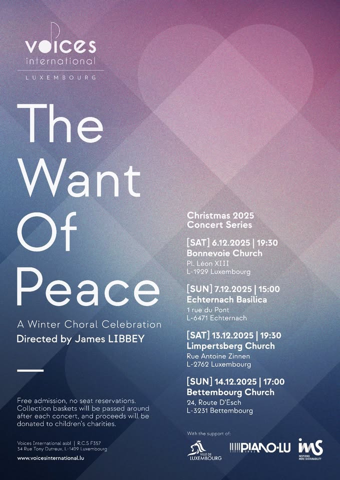 Concert de Noël à l'église de Bonnevoie