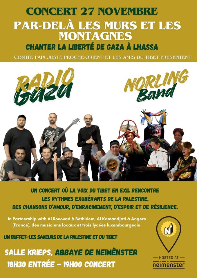 Concert - Singing Freedom from Gaza to Lhasa