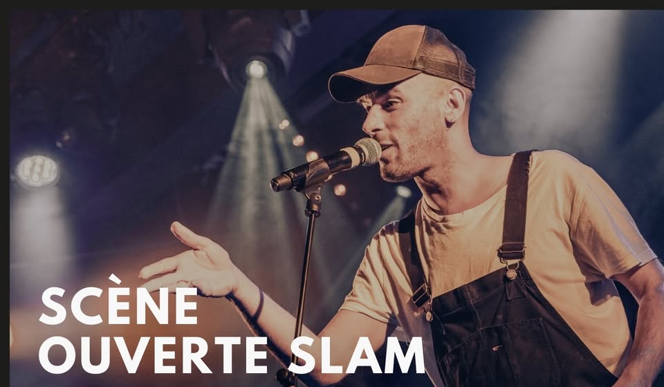 Soirée Slam et scène ouverte animée par Didier Bénini