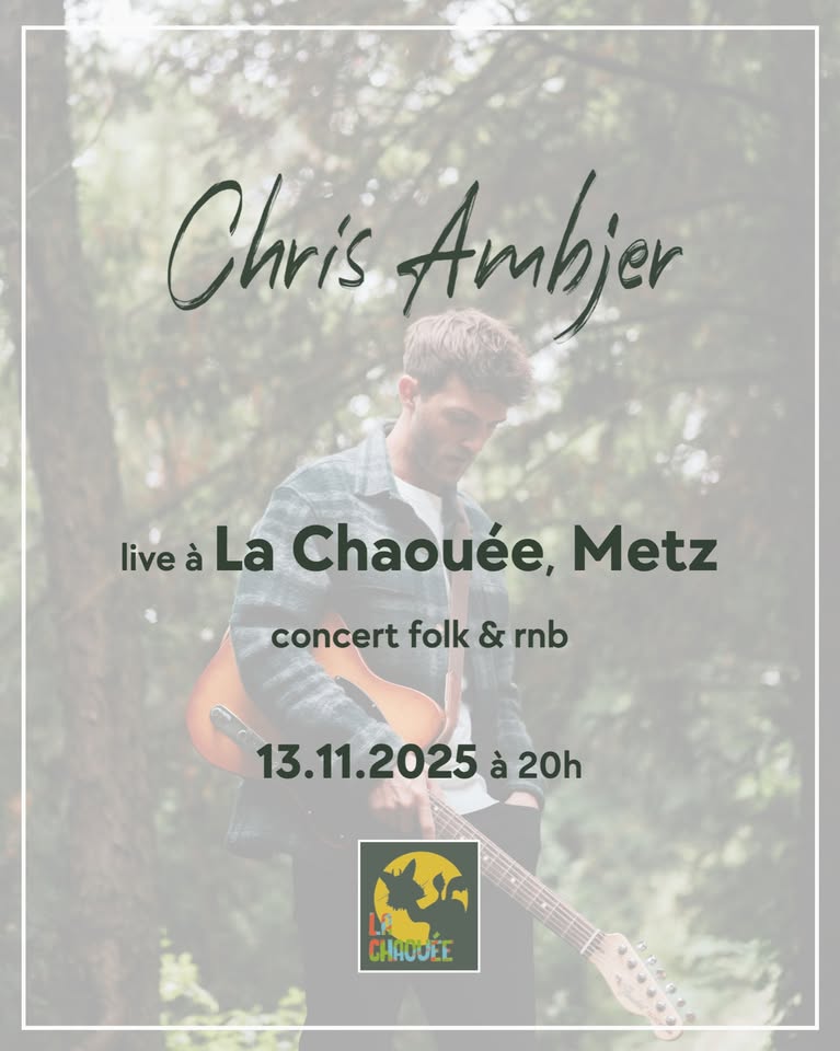 Chris Ambjer: Folk and RnB Concert