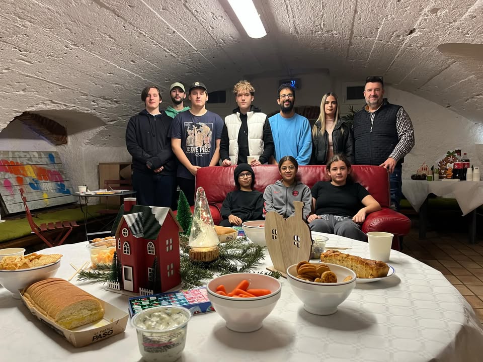 Christmas Snack at the ATEJ Social Center