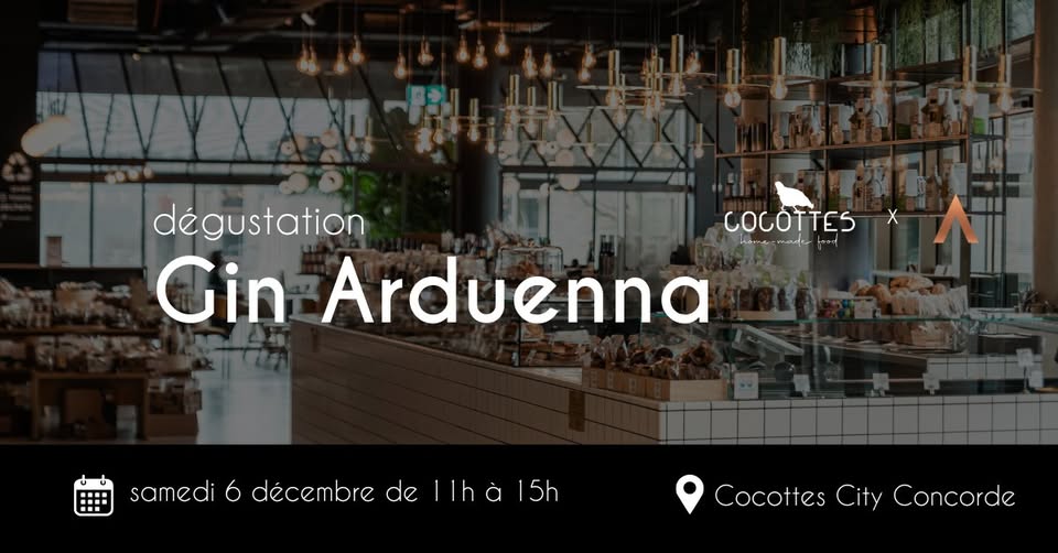 Gin Tasting - Cocottes City Concorde