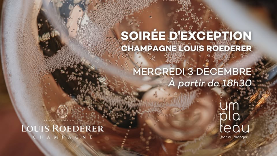 Dinner Wine & Champagne Pairing by Louis Roederer