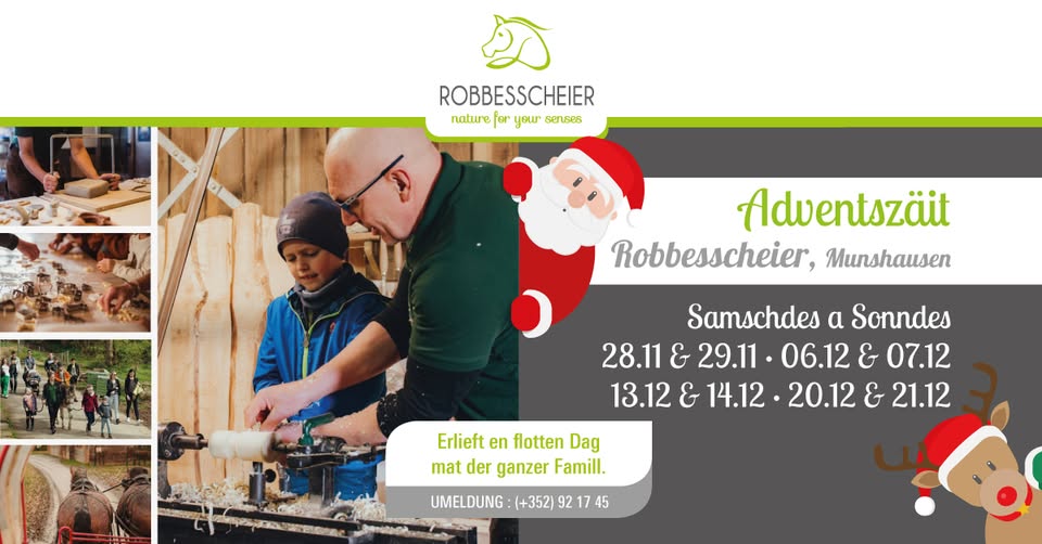 Advent Weekends at the Robbesscheier