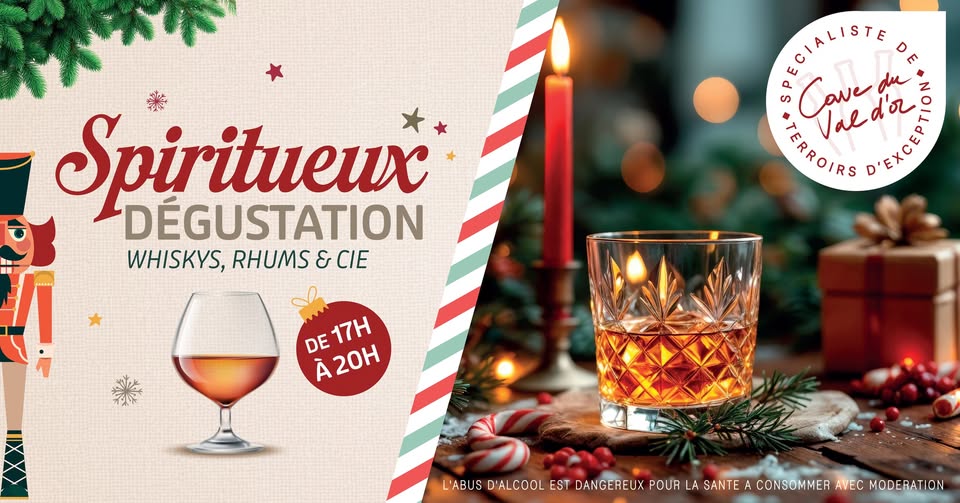 Dégustation Spiritueux - Spéciale Fêtes