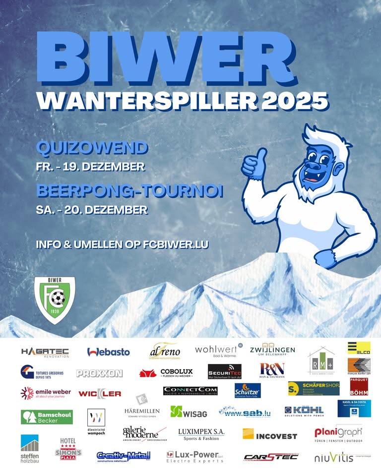 Les Jeux d'Hiver de Biwer 2025
