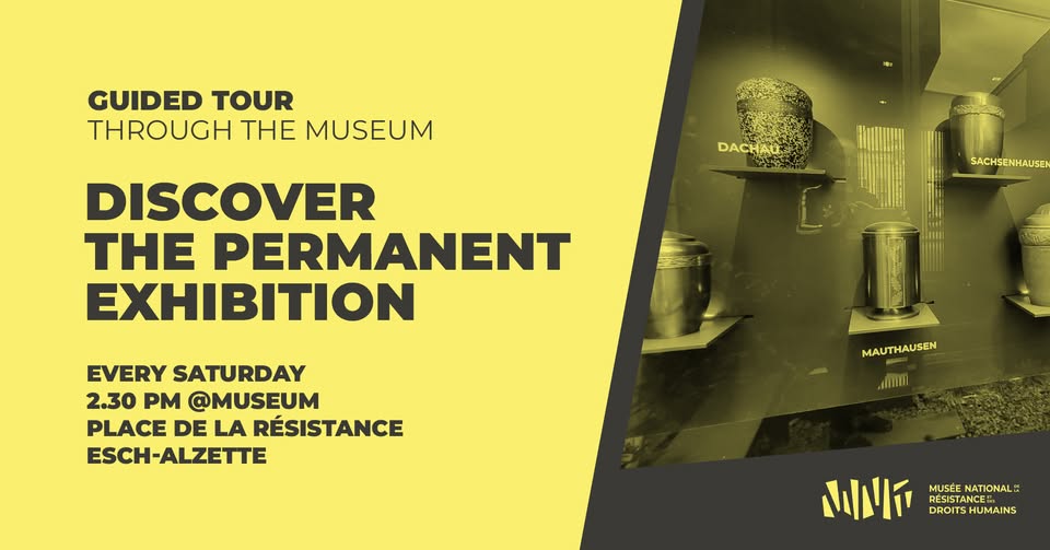 Guided Tour Through the Permanent Exhibition – 2:30 PM