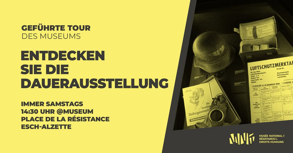 Guided tour of the permanent exhibition – 2:30 PM