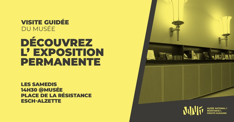 Guided tour of the permanent exhibition – 2:30 PM